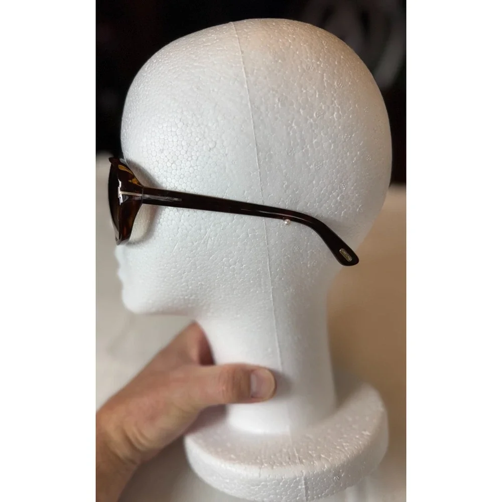 Tom Ford TF242‎ 52F 63-7-130 Black Smoke Authentic Sunglasses Rare Frames Only